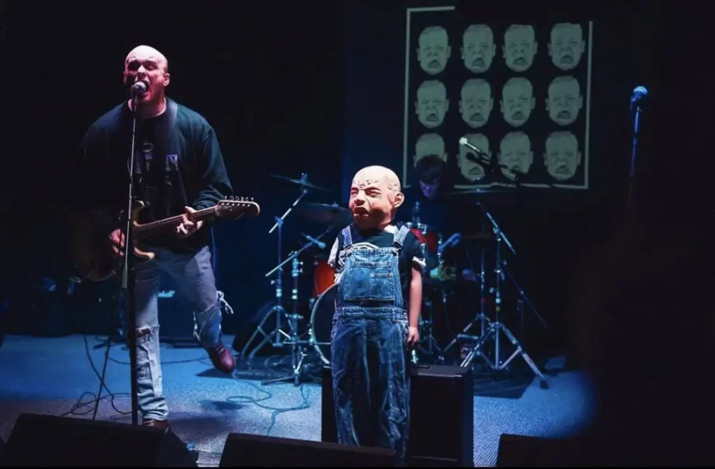 Infants live show with macot