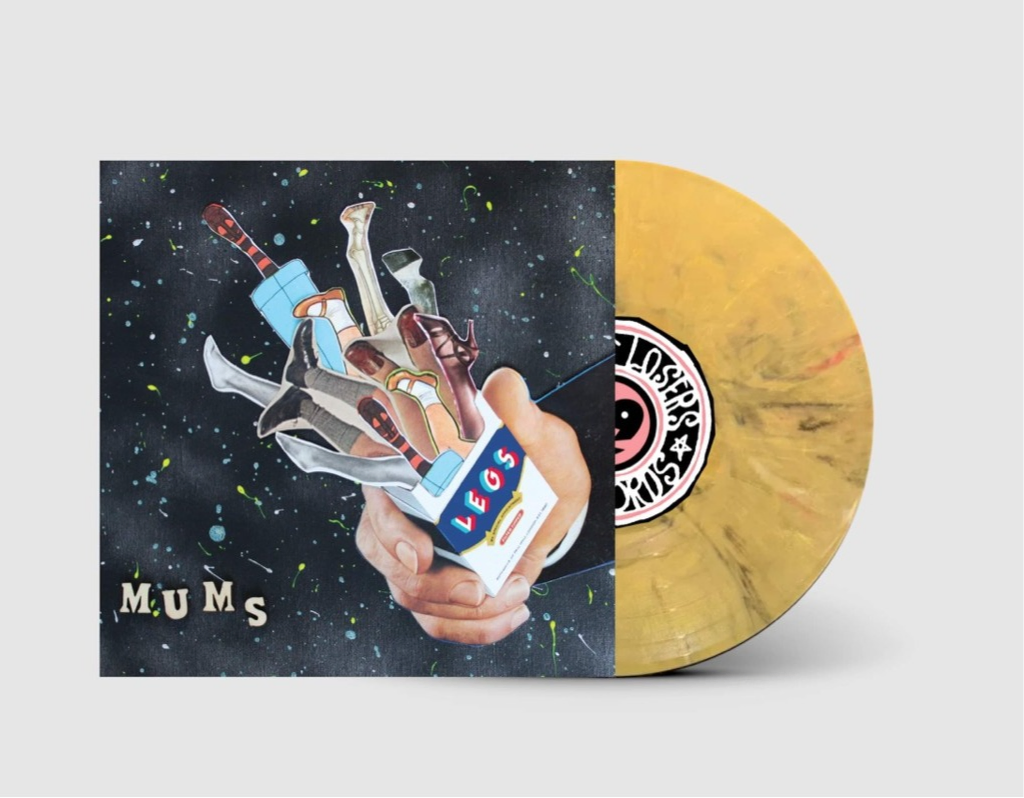 Mums Yellow Marble Legs LP UK