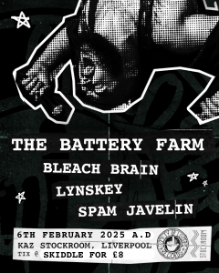 The Battery Farm Gig Poster