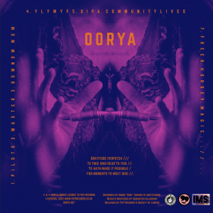 OORYA - "Who Are Ya" back cover
